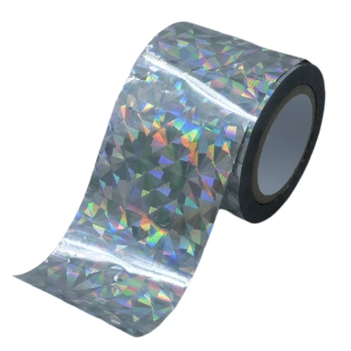 2 Rouleaux De Ruban Métallisé Holographique - Pour Ballons, Décorations De Fête, Emballage Cadeaux - Couleur Violet