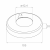 PSG Poteau de rampe intermédiaire traversant ø 42,4 mm AISI 304 – 4 supports, satiné 001-204 (5)