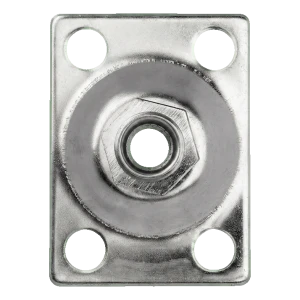 Platine PSG pour charnière réglable M12 75×55 mm – acier inoxydable AISI 304