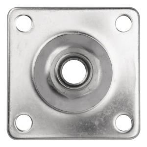 PSG plaque pour charnière réglable M20 – acier inoxydable AISI 304, 100×100 mm