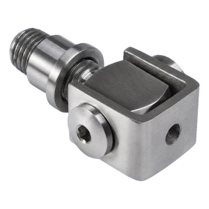 PSG Charnière de portail à souder M20 – acier inoxydable AISI 304, satiné