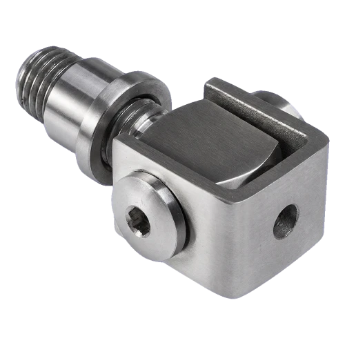 PSG Charnière de portail à souder M20 – acier inoxydable AISI 304, satiné 001-221 (1)