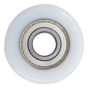 PSG roulette de rechange pour chariot de portail Ø 68 mm – matière plastique avec roulement
