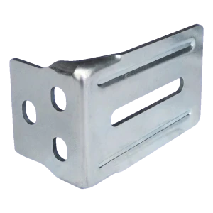 Support PSG pour récepteur de butée de portail coulissant autoportant 130×75 mm