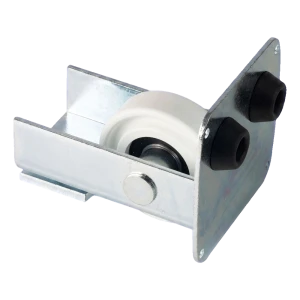 Comunello CGA-347P – galet de guidage avec roue en nylon pour profilé de portail coulissant