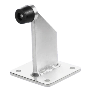 Butoir de portail extérieur PSG à visser avec plaque 100×100 mm