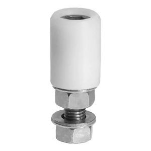 PSG – rouleau guide FI 35 mm pour portail coulissant, blanc