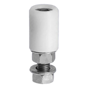 Galet de guidage PSG FI 33 mm blanc pour portails coulissants