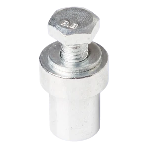 Manchon de fixation PSG pour crémaillère de portail coulissant – galvanisé M8