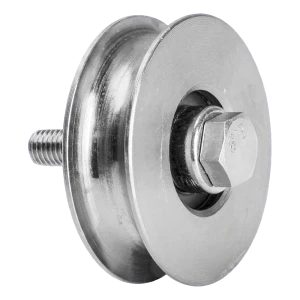 PSG – galet roulant de portail type O ø 88 mm pour rail rond