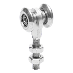 PSG – rouleau supérieur de portail avec deux galets de 25 mm pour portails suspendus