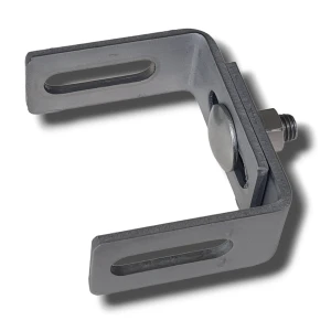 Support de réglage C/S avec cornières 65x65mm acier inoxydable H17