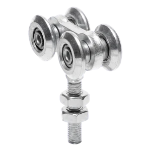 PSG – galet supérieur de portail à quatre roulettes ø 25 mm pour portails suspendus