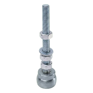 PSG guide inférieur en acier pour portails suspendus M12