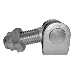 Charnière de portail réglable à souder M20 acier galvanisé