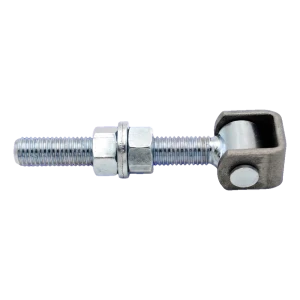 Charnière de portail réglable longue PSG M18 acier galvanisé (circlips)