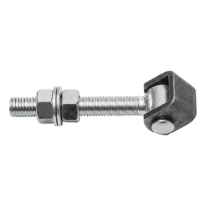 Gond réglable long M16 en acier galvanisé pour portillons et portails