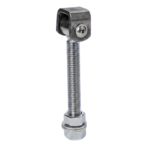 Paumelle réglable longue pour portails battants M18 acier galvanisé 001-343 (2)