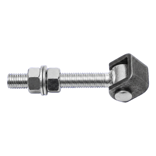 Paumelle réglable longue pour portails battants M18 acier galvanisé 001-343 (3)