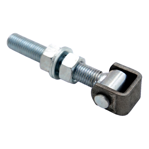 Charnière acier réglable M20 pour portails battants – galvanisée, L150 mm 001-350 (1)