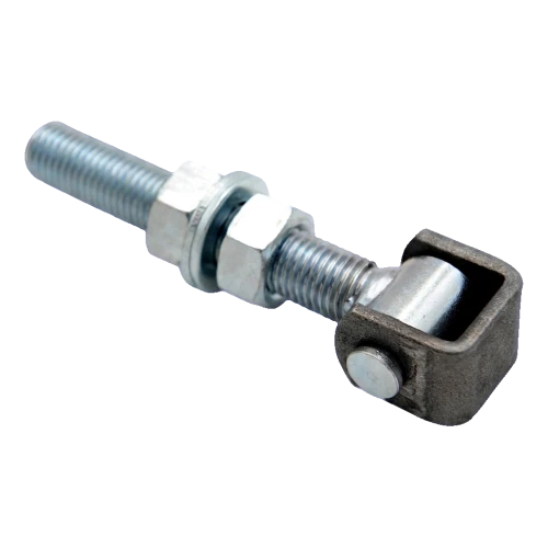 Charnière acier réglable M20 pour portails battants – galvanisée, L150 mm 001-350 (1)