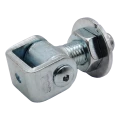 Charnière réglable PSG pour soudage M20 galvanisée 88 mm 001-362 (2)