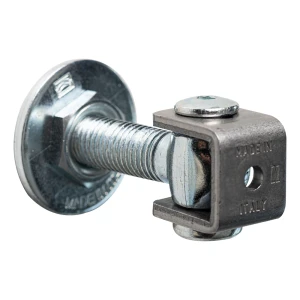 COMUNELLO charnière de portail réglable en acier M20 L90 mm