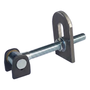 PSG charnière réglable pour portails M16 – angle d'ouverture 180° avec cales en laiton