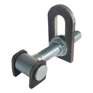 Charnière de portail réglable PSG M24 avec bagues en laiton – angle d'ouverture 180°