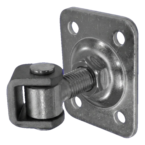 Charnière de portail réglable PSG M16 avec plaque rectangulaire 75×55 mm 001-388 (1)