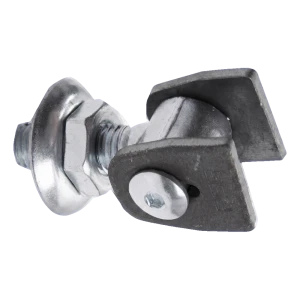 Charnière réglable Comunello M18 en acier pour portails battants et portillons