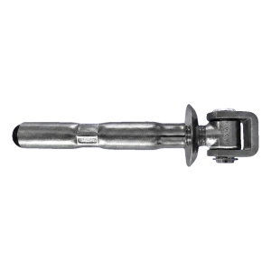 PSG Cheville acier M16 ø 21 L-140 avec charnière réglable et rosace