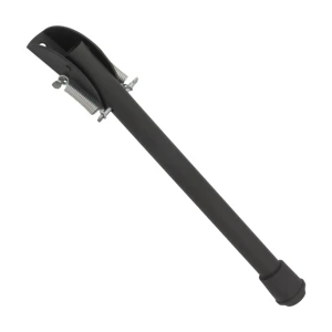 Béquille de blocage de porte en acier 165 mm noire – butoir à ressort MALA