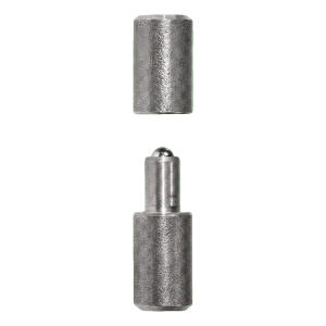 Charnière roulée de portail PSG avec bille FI 30x120 mm en acier