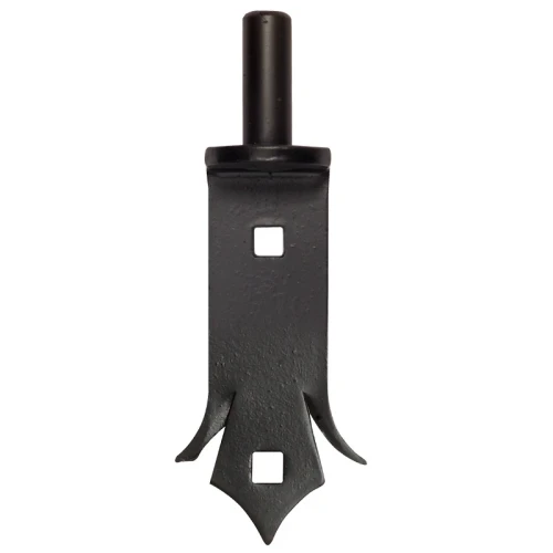 Gond décoratif pour charnière à sangle Ø 14 mm pour portails battants – à visser 001-510 (1)