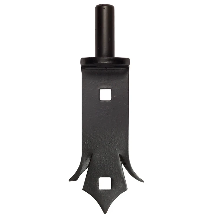 Gond décoratif pour charnière à sangle Ø 14 mm pour portails battants – à visser 001-510 (1)