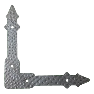 Postal – renfort d'angle en acier pour portail 200×200 mm décoratif