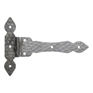 Postal – paumelle décorative à bande en acier H148 × L240 mm, épaisseur 3 mm