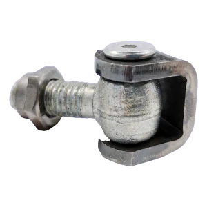 PSG charnière réglable pour rivet-écrou M12 – acier galvanisé pour portillons et portails