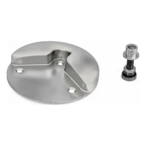 Butée Comunello pour portail sectionnel galvanisée ronde ø160 mm H30