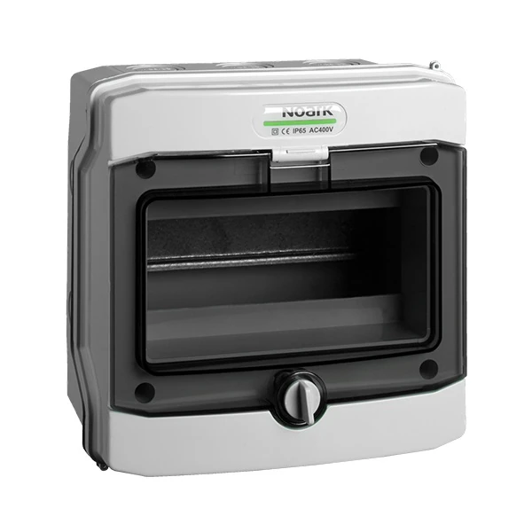 Boîtier d'encastrement en plastique, en saillie, IP65, 1 rangée, 8 modules PV-200-101493