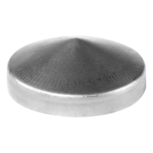 Postal – chapeau de poteau en acier pour poteau rond Ø 90 mm