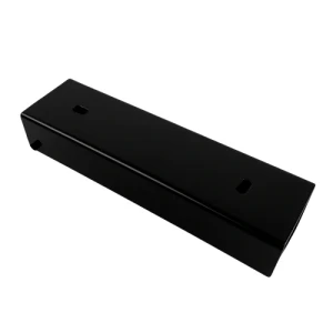 Profilé en C connecteur support pour muret 200x55 noir