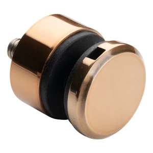 Fixation ponctuelle pour verre 6-12 mm fi 30/13/M8x40 AISI 304 système plat cuivré