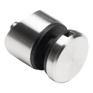 Support ponctuel pour verre 6-12mm fi 30/13/M8x40 AISI304 système 42,4 satiné
