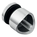 Support ponctuel pour verre 6-12mm fi 30/13/M8x40 AISI304 système 42,4 satiné 000-521 (2)