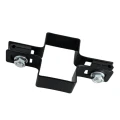 Collier intermédiaire pour panneaux de clôture 40x60 mm noir GPV-700-02 (2)