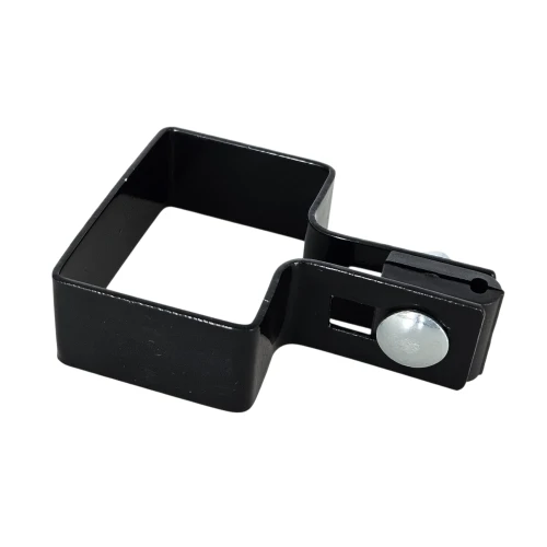 Collier de fixation terminal pour panneaux de clôture 40x60 noir GPV-700-12 (1)