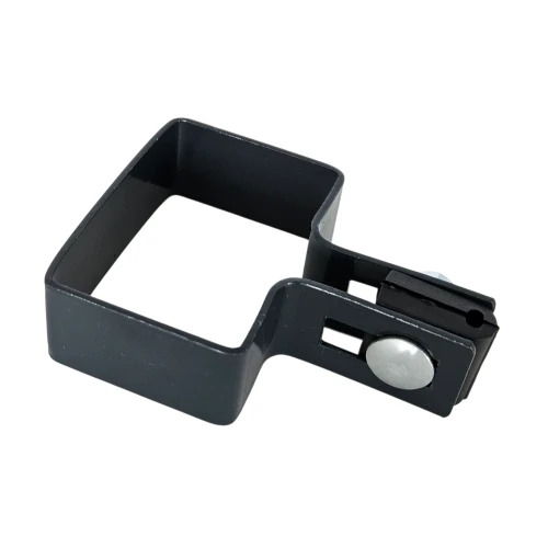 Collier de fixation pour panneaux de clôture terminal 40x60 anthracite graphite GPV-700-11 (1)
