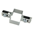 Collier intermédiaire pour panneaux de clôture 40x60 mm galvanisé GPV-700-04 (2)